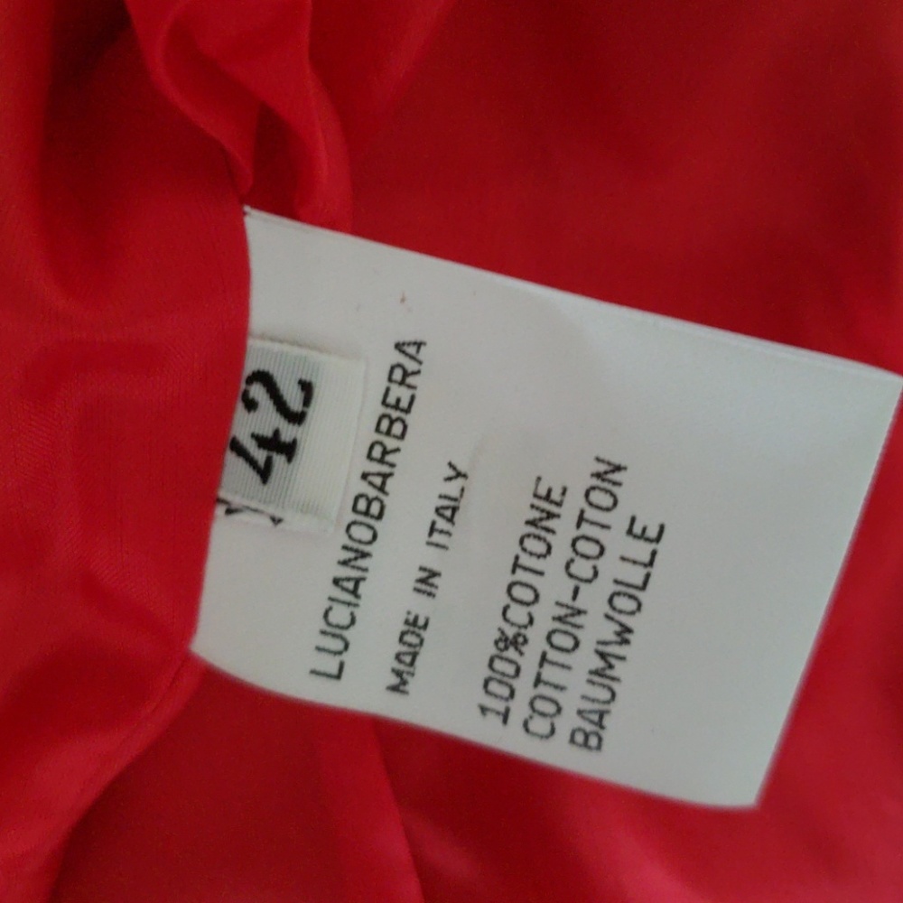 🔥HP🔥Luciano Barbera, cotton blazer beige, Italy - Picture 6 of 13